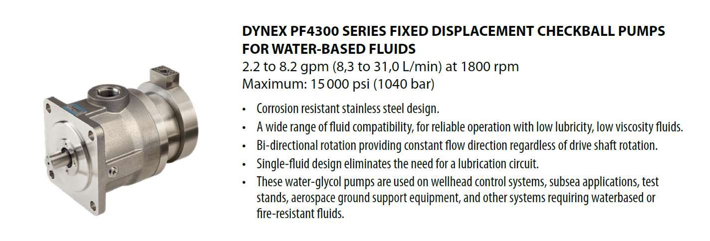 Dynex Water Glycol pump